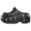 Hardcrocs Slide x Crocs “Nero Silver” 687398W1S8N1081