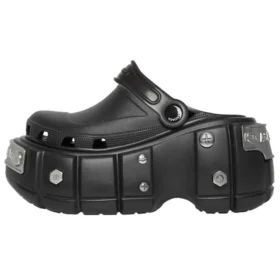 Hardcrocs Slide x Crocs “Nero Silver” 687398W1S8N1081
