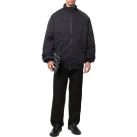 Harrington Bomber Jacket “Indigo” 681418TBP018065