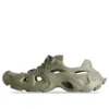 HD Lace Up Cut Out Sneakers “Olive Green” 702421W3CES3500