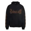 Heavy Metal Cotton Hoodie “Washed Black” 739024-TOVD8-1055