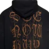 Heavy Metal Cotton Hoodie “Washed Black” 739024-TOVD8-1055