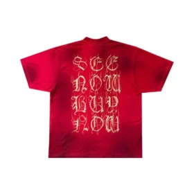 Heavy Metal Logo T-shirt Oversized “Red” 739784TOVE16400