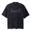 Heavy Metal T-shirt Large Fit “Black Faded” 744439TOVE11055