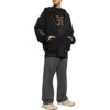 Heavy Metal Zip-Up Hoodie “Black” 744455TOVD81055