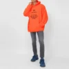Hi My Name Is Hoodie “Fluorescent Orange Black” 651799TKVK57513