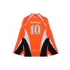 Hockey Panelled Long Sleeve Jersey T-shirt “Orange” 657105TKV247074