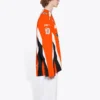 Hockey Panelled Long Sleeve Jersey T-shirt “Orange” 657105TKV247074