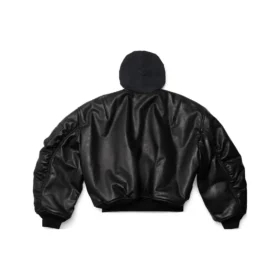 Hooded Bomber Jacket “Black” 750953TOS171000