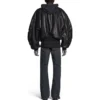 Hooded Bomber Jacket “Black” 750953TOS171000