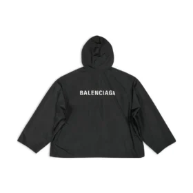 Hooded Windbreaker Jacket “Black” 725275TYD361000