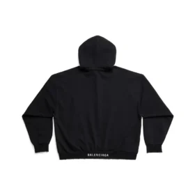 Hoodie Medium Fit “Black Faded” 742603TOVF39034