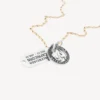 Horoscope capricorn necklace in gold/silver Horoscope capricorn necklace in gold/silver