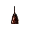 Hourglass Small Handbag Tortoise Shell Print “Brown” 5935462AAZK2126