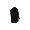 Hourglass Velvet Jersey Wallet On Chain “Black” 6560502AAPT1000
