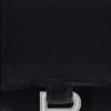 Hourglass Velvet Jersey Wallet On Chain “Black” 6560502AAPT1000