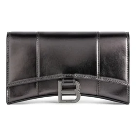 Hourglass Wallet On Chain Metallized “Grey” 6560502AAVG1314