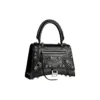 Hourglass X Le Cagole Medium Handbag “Black” 7815852AAY11000