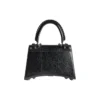 Hourglass X Le Cagole Medium Handbag “Black” 7815852AAY11000