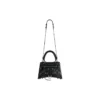 Hourglass X Le Cagole Medium Handbag “Black” 7815852AAY11000