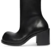 Hummer 90mm Booties “Black Leather” 712843WBDO01000