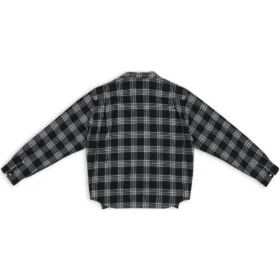 Hybrid V-Neck Shirt “Anthracite Black White” 704271T41301163