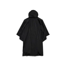I Love Paris Balenciaga Poncho “Black” 812055TRO591000