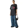 I Love T-shirt Large Fit “Black” 744439TOVH39034