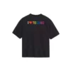 I Love Techno Embroidered Black 556089TDV201000