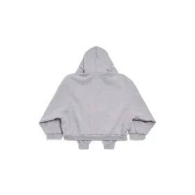 Incognito Boxy Zip-up Hoodie Large Fit “Grey” 799463TQVX11300