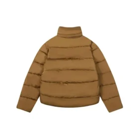 Interlocked BB Puffer Jacket “Brown” 595224TG0262365