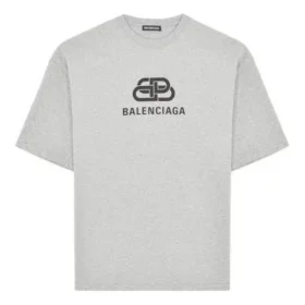 Interlocked BB Regular Fit T-shirt “Grey” 578139TGV751300