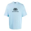 Interlocked BB Regular Fit T-shirt “Light Blue” 578139TGV755840
