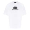 Interlocked BB Regular Fit T-shirt “White” 578139TEV489044