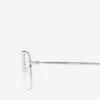 Invisible rectangle sunglasses in silver Invisible rectangle sunglasses in silver