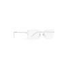 Invisible Rectangle Sunglasses “Silver” 768058T00051402