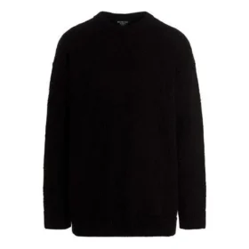 Jacquard Logo Knit Sweater “Black” 662728T31661000