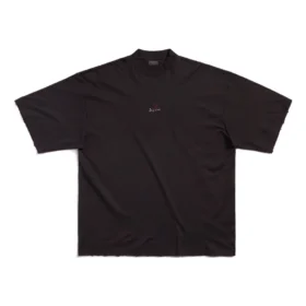 Je t”aime T-shirt Large Fit “Black” 744439TOVM79070