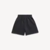Kids – jogging shorts in black faded