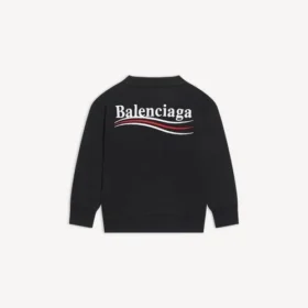 Kids – political campaign sweatshirt in black