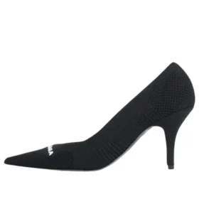 Knife 2.0 80mm Pump “Black and White Textured Recycled Knit” 671123W2CW11090