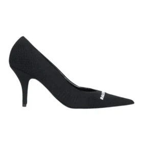 Knife 2.0 80mm Pump “Black and White Textured Recycled Knit” 671123W2CW11090