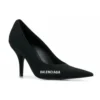 Knife Knit 80mm Pump Heels “Black” 628602W18021090