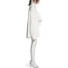 Knotted Sleeves Shirt Oversized “White” 768553TPO359000