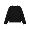 Languages Crew Neck Knit Sweater “Black Multicolor” 646491T15952771