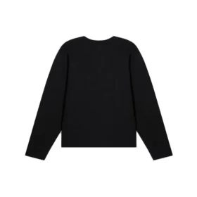 Languages Crew Neck Knit Sweater “Black Multicolor” 646491T15952771