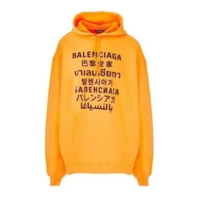 Languages Logo Hoodie “Orange Black” 641679TJVI67513
