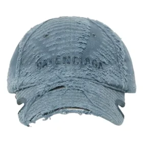Laser Destroyed Logo Ball Cap “Fade Blue” 719281410B24090