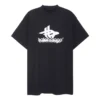 Layered Sports T-shirt Oversized “Black White” 739028TPVF21070
