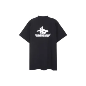 Layered Sports T-shirt Oversized “Black White” 739028TPVF21070
